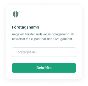 Val av företagsnamn